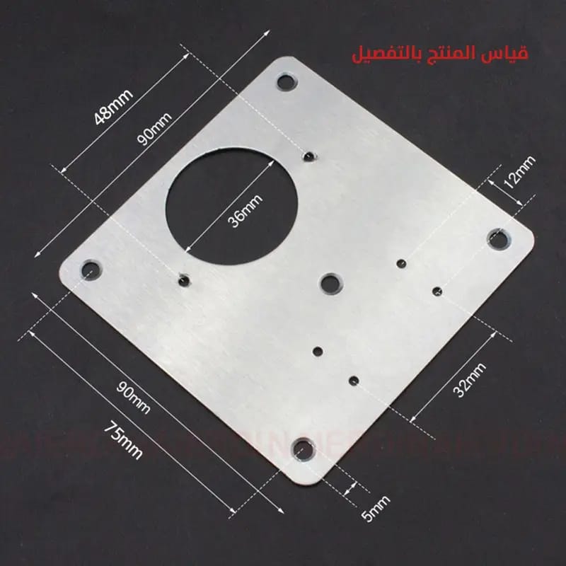 لوحات تثبيت مفصلات الخزائن ستانلس ستيل المقاوم للصدأ 4